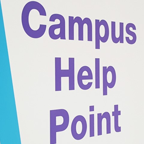 Help Point sign