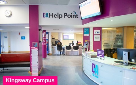 Kingsway Campus Help Point