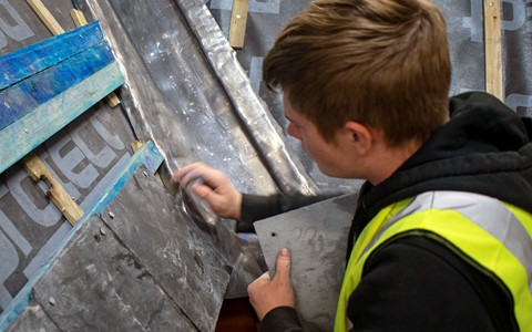 Construction student