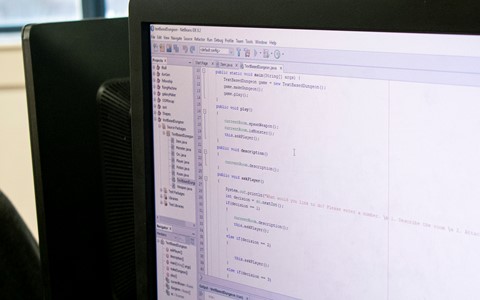 computer screen