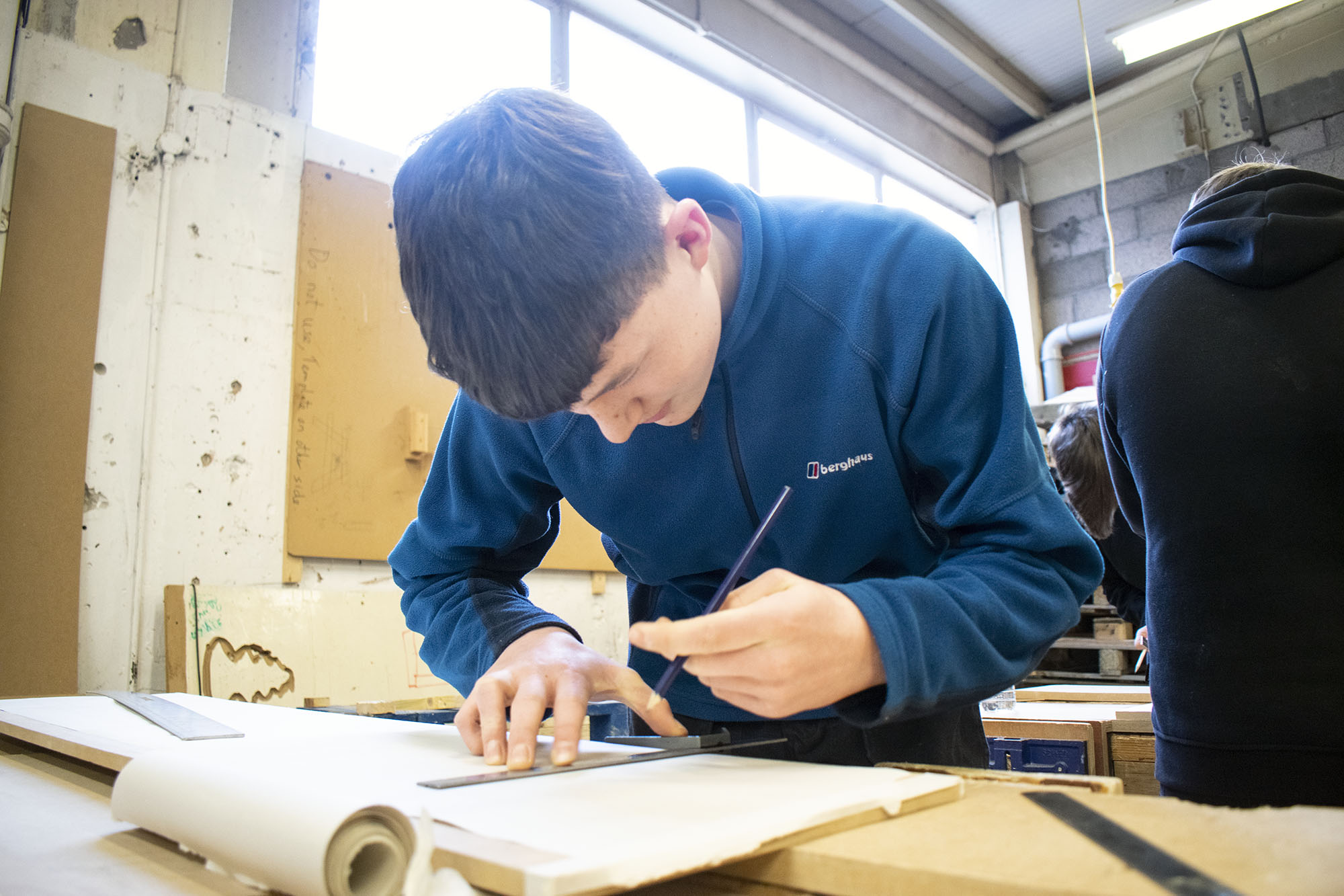 Construction student