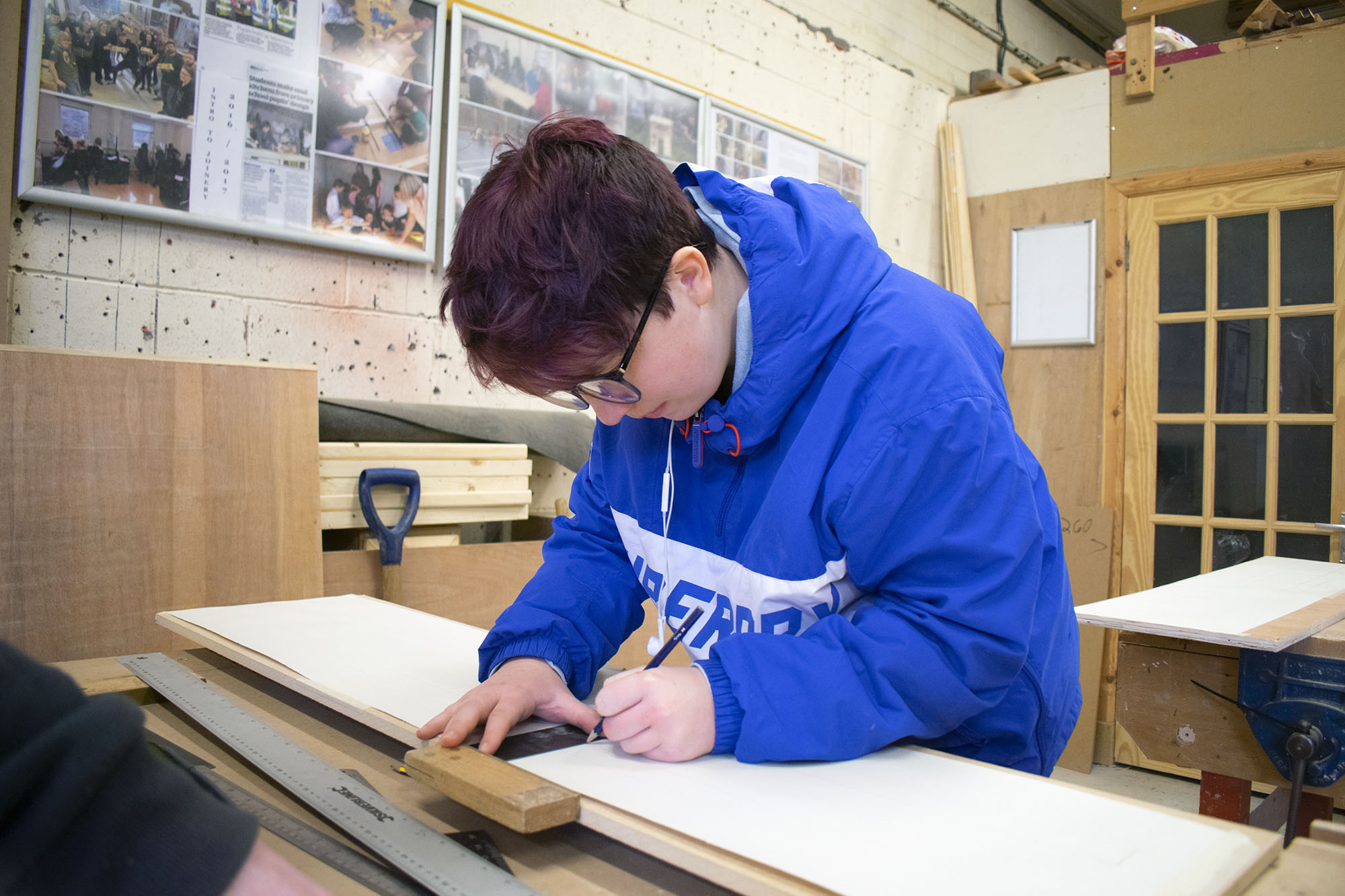 Construction student