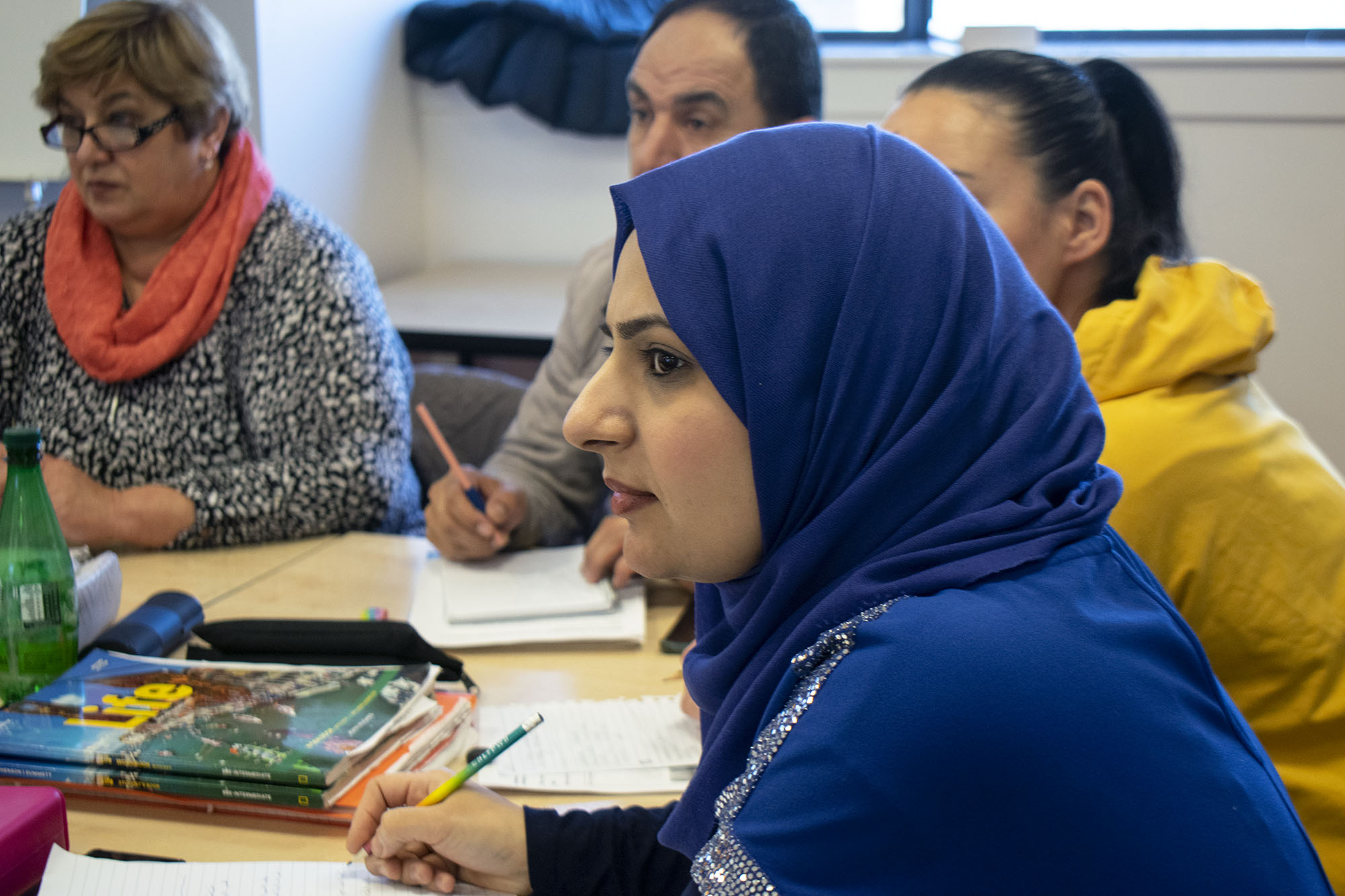 students in classroom