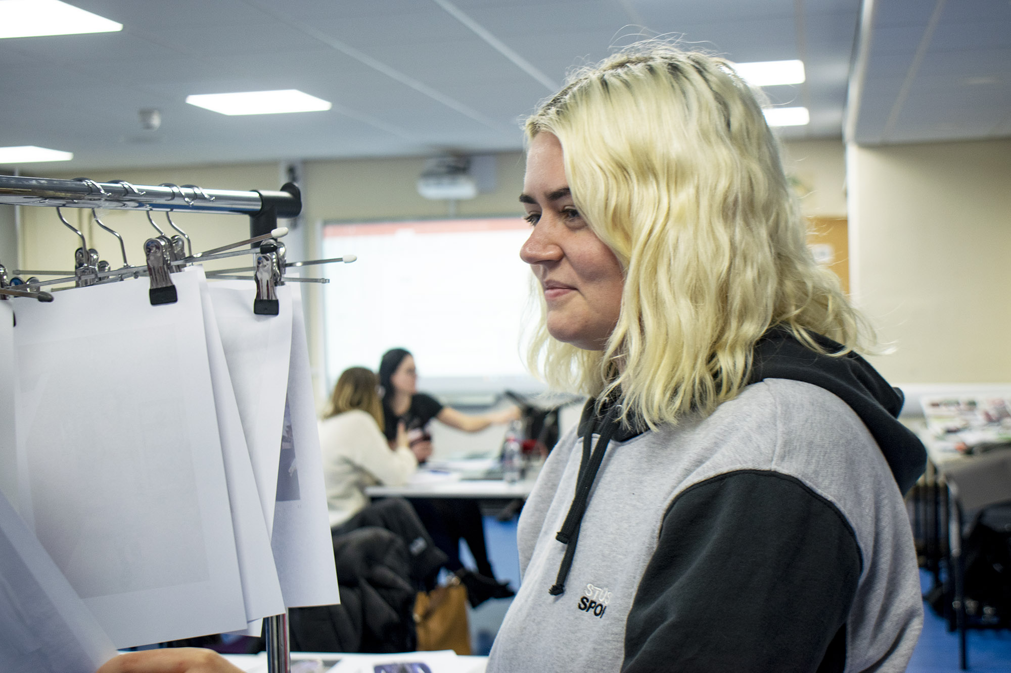 students in classroom