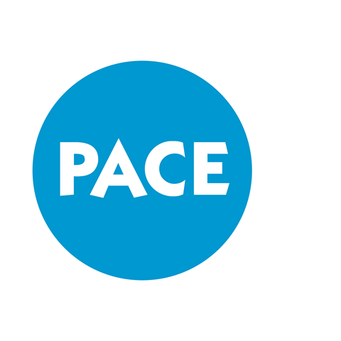 The Dundee and Angus Logo beside the PACE logo