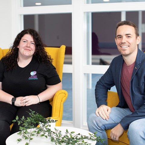 Amy Monks and Simon Hewitt