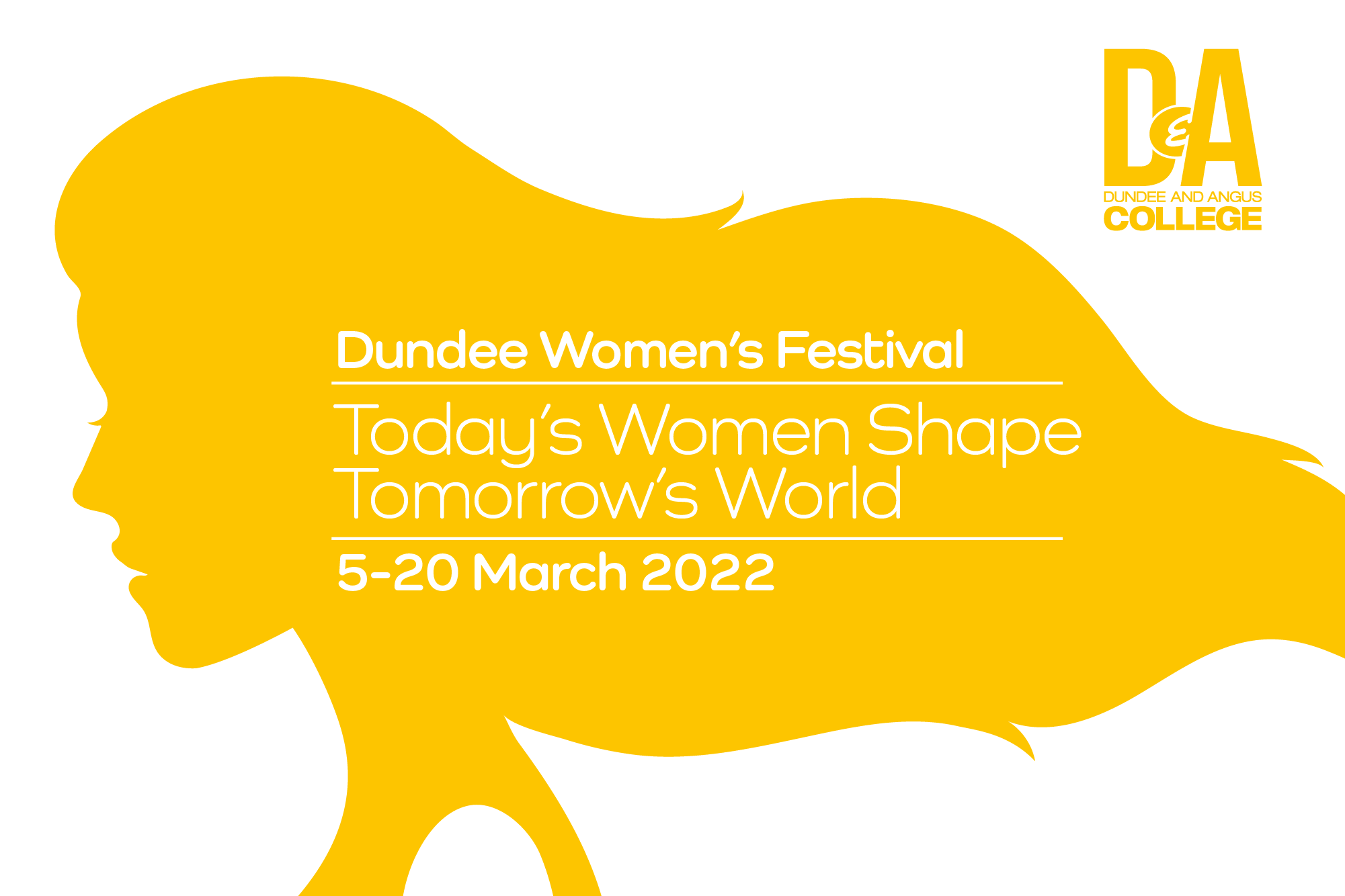 Dundee Women's Festival banner