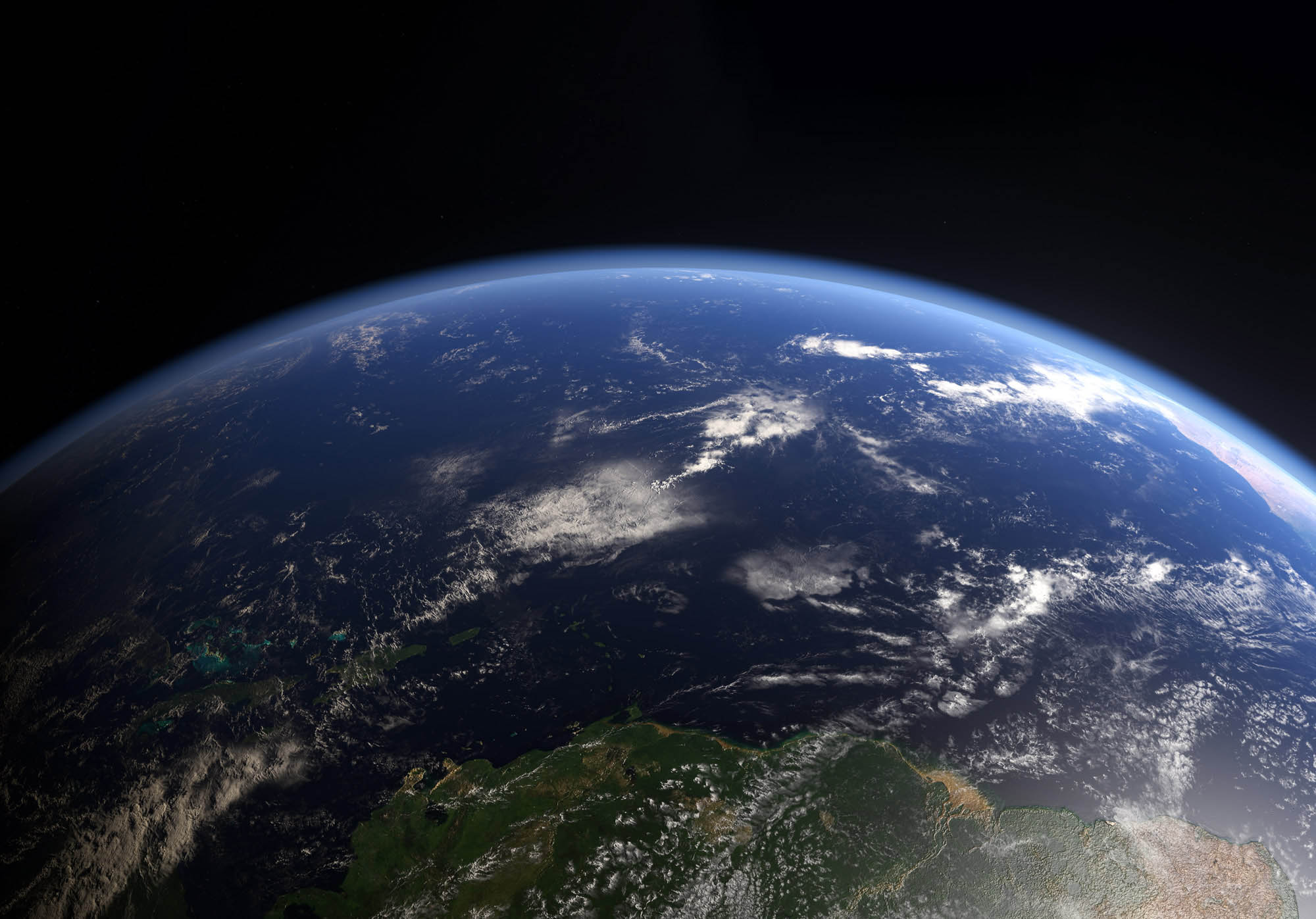 Planet Earth from space