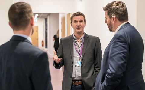 Jamie Hepburn visits Dundee and Angus College