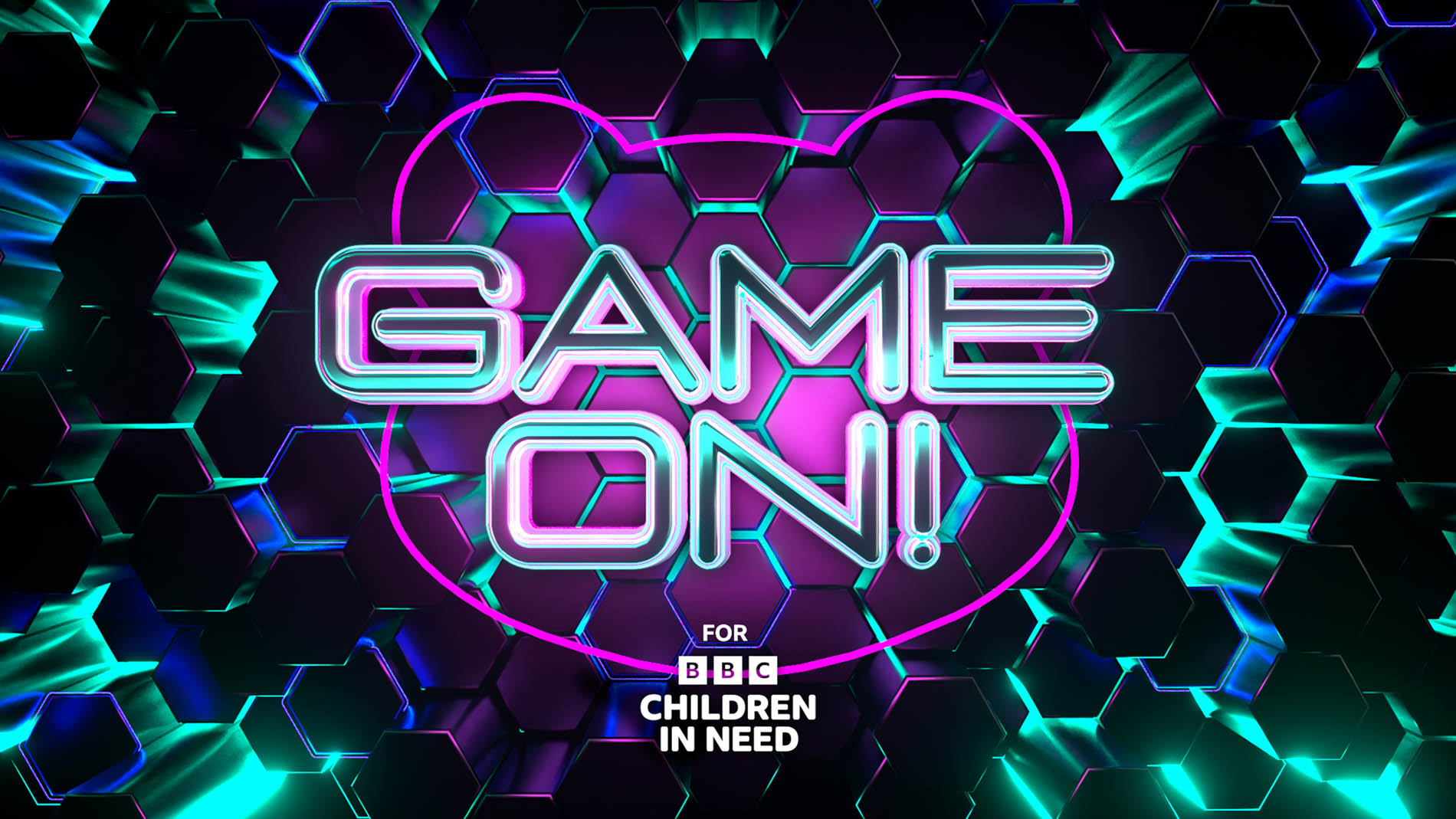 Graphic which says 'Game on for BBC Children in Need'