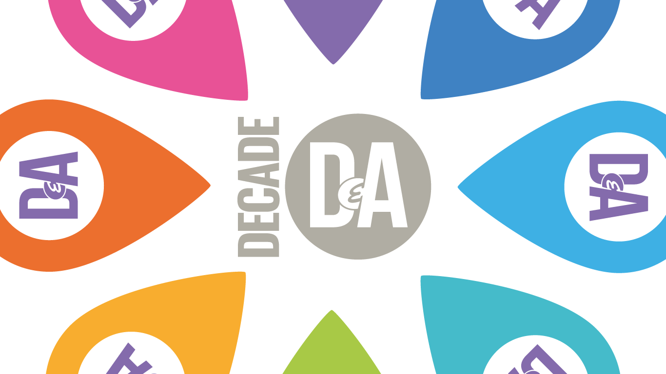 Graphic saying D&A Decade