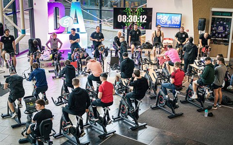 People cycling