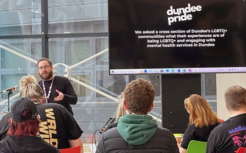 Talking with Pride event