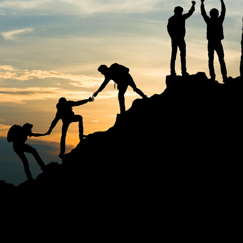 Mountain climbers