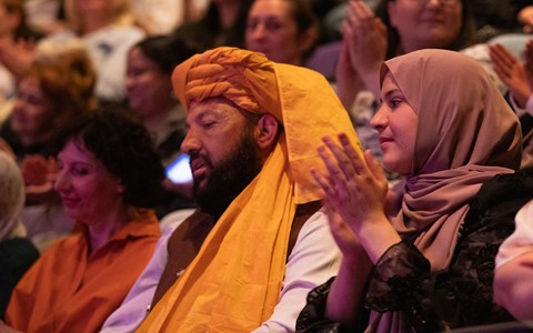 ESOL graduation audience