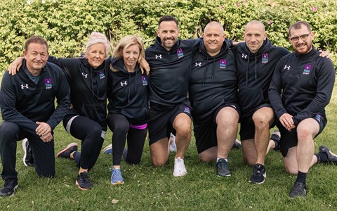 Seven members of staff from the Sports and Fitness Team at Dundee and Angus College