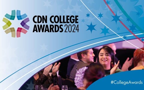Graphic of CDN College Awards 2024
