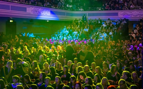 2024 graduation - students in Caird Hall
