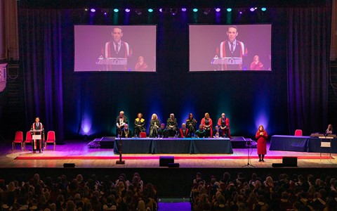 2024 graduation - the stage