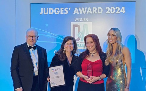 Dundee & Angus College winning the Judges Award at CDN Awards 2024