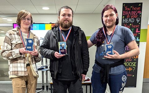 Games Jam competitors