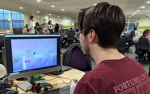 Games Jam competitors