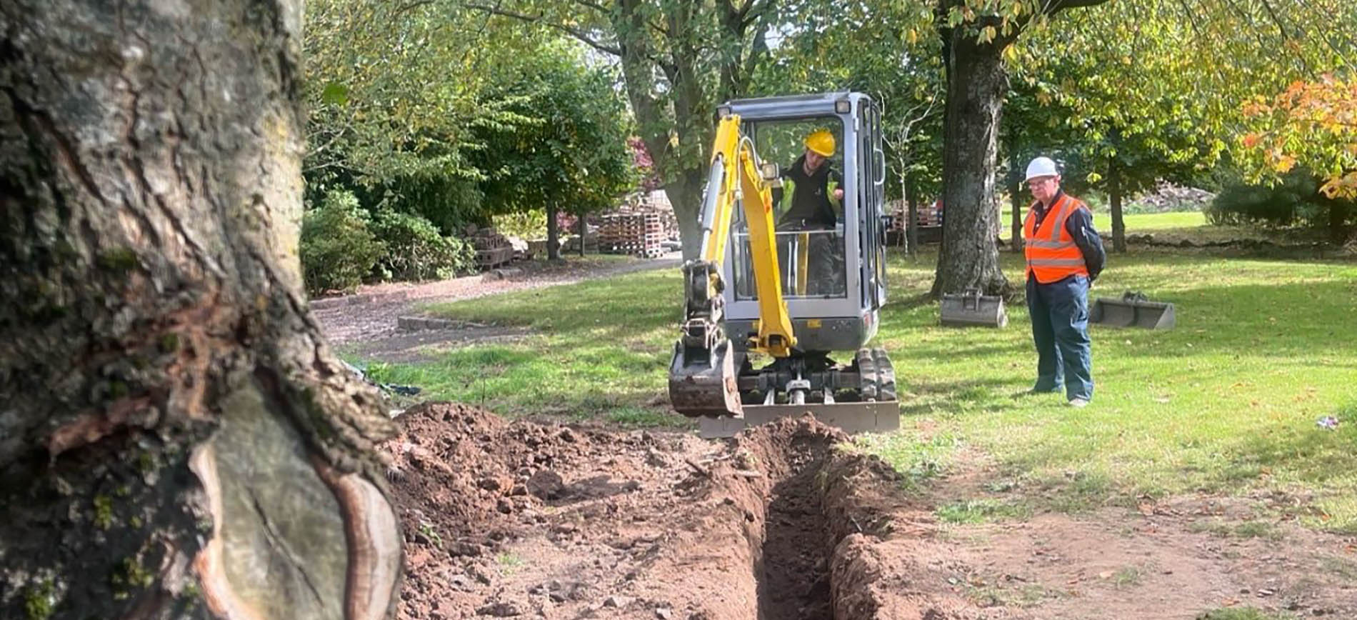 mini digger training