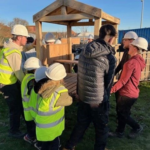 Construction Department Shining with Community Projects