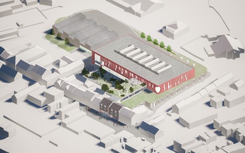 Artist impression of the Arbroath site