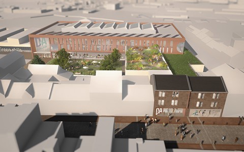 Artist impression of the Arbroath site