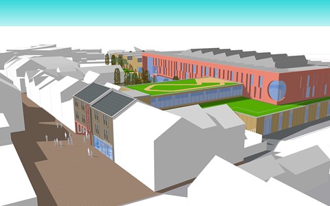 Artist impression of the Arbroath site