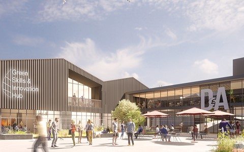 Artist impression of the Gardyne developments