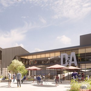 Artist impression of the Gardyne developments