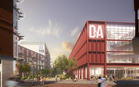 Artist impression of the Wellgate site