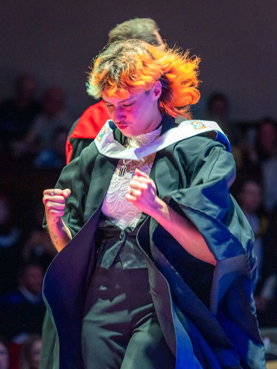 2025 graduating student