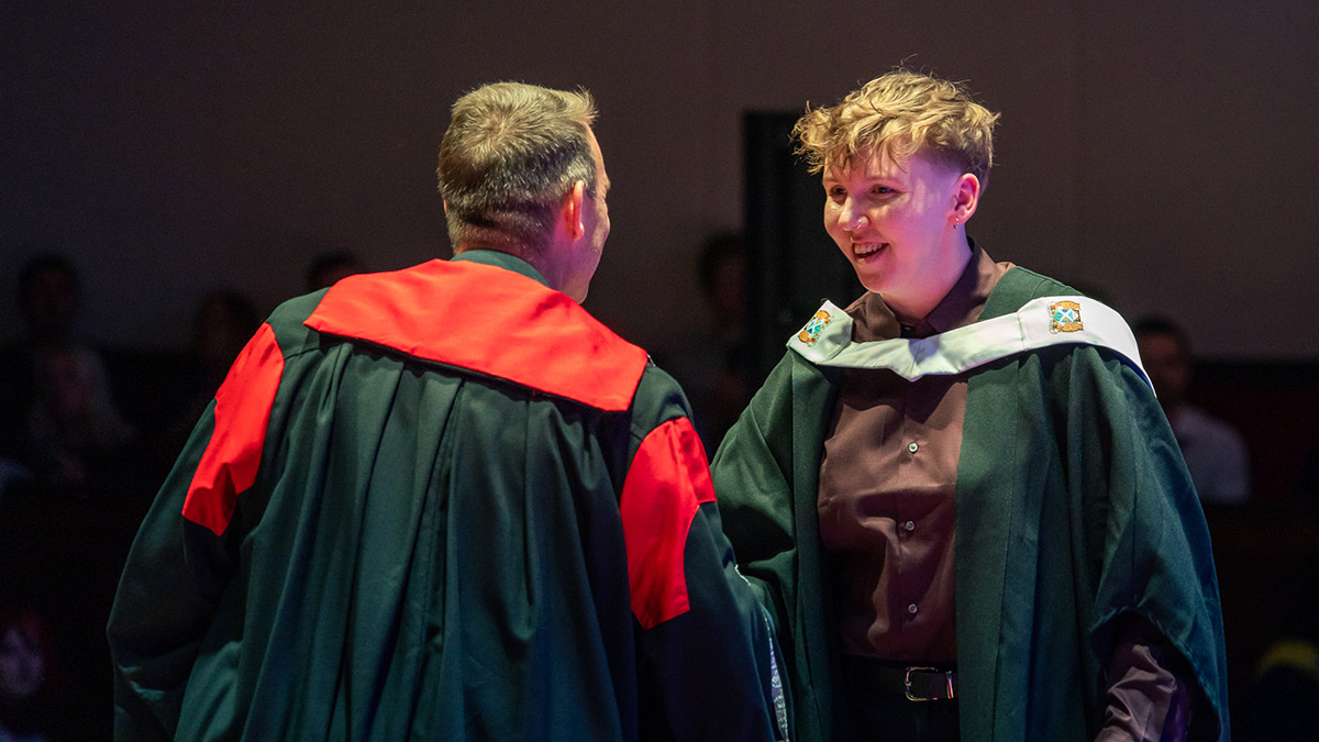 2025 graduating student