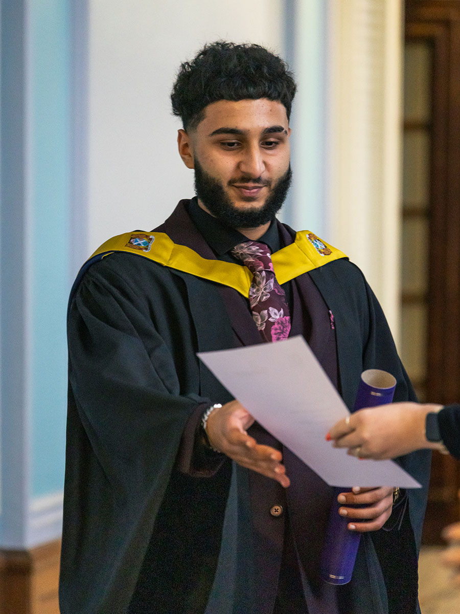 2025 graduating student