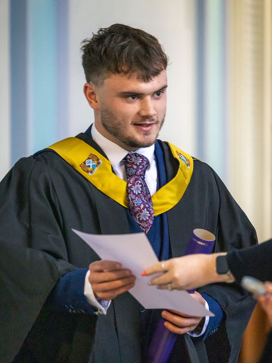 2025 graduating student