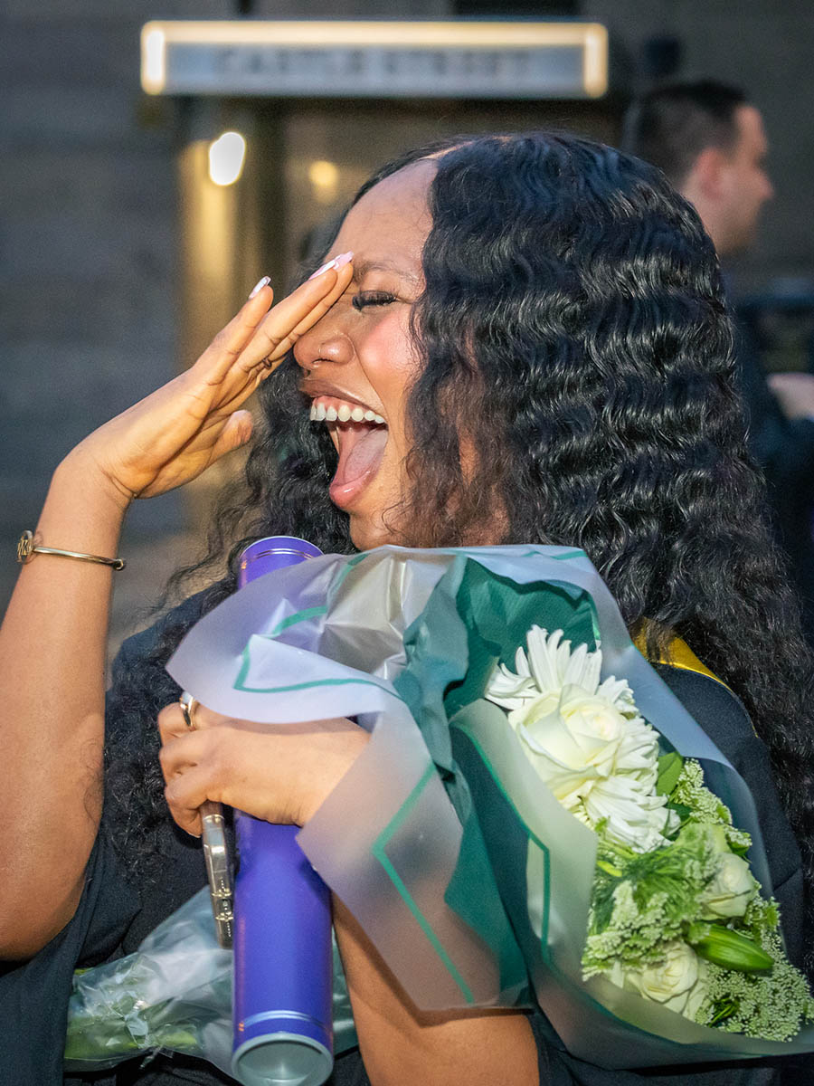 2025 graduating student