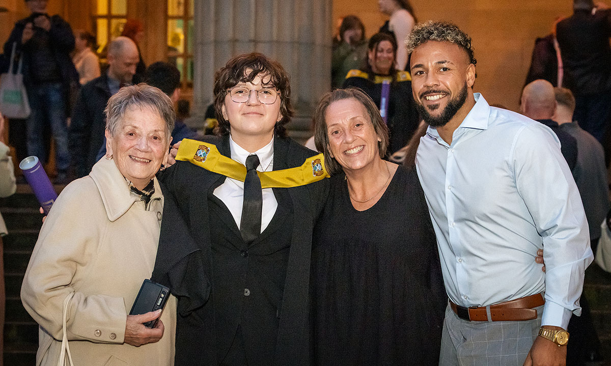 2025 graduating student & guests